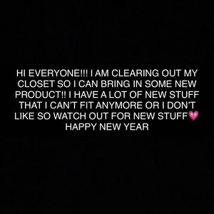 NEW CLOTHES, SHOES ETC